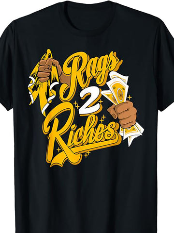 Retro 13 Del Sol Rag 2 Riches Streetwear T-Shirt – Unisex Graphic Tee