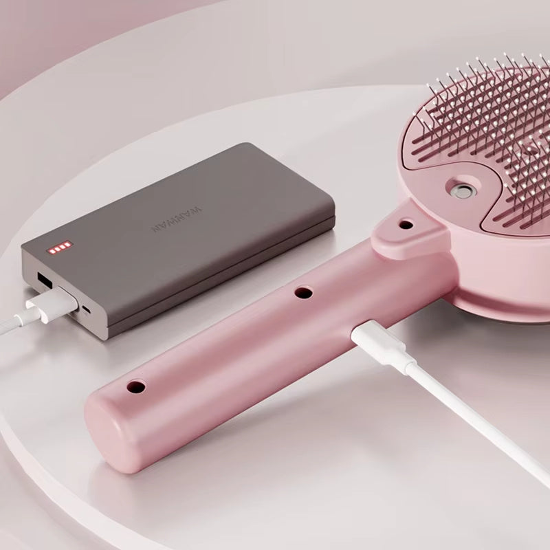 Steam. Detangle. Relax.
This 3-in-1 grooming brush gently detangles, massages, and hydrates your pet’s coat — for spa-level care at home. - Globentra