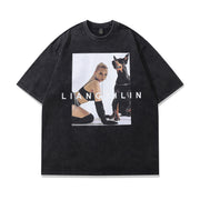 Unisex Oversized Streetwear T-Shirt – Doberman Dog Graphic Tee