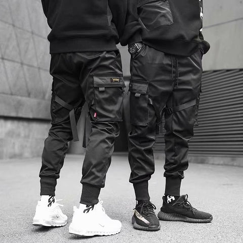 Men’s Cargo Joggers – Streetwear Harem Pants