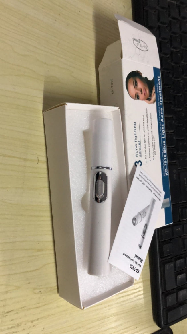 Blue Light Therapy Acne Laser Pen Soft Scar Wrinkle Removal Treatment Device Skin Care Beauty Equipment - Globentra