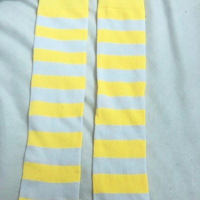 Hot Girl Y2K Stripe Socks – Harajuku Lolita Streetwear Legwear