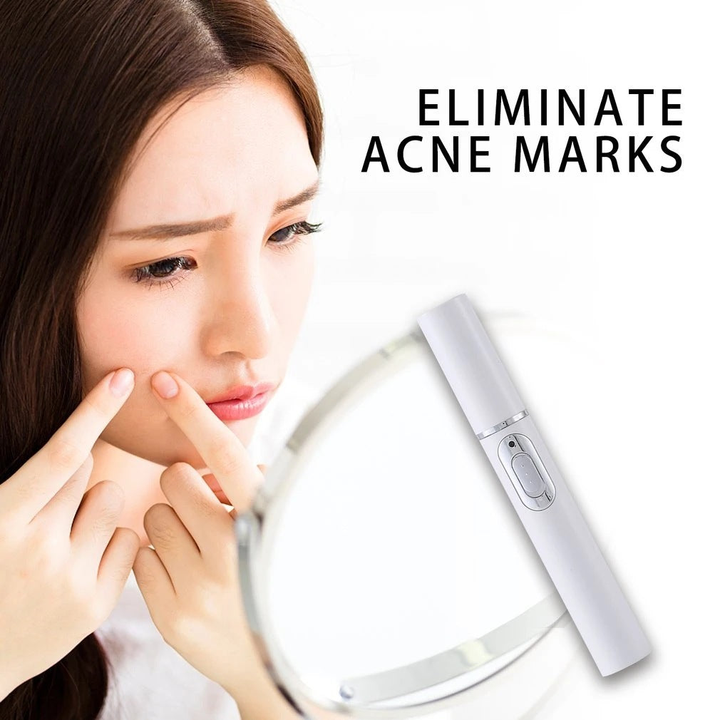 Blue Light Therapy Acne Laser Pen Soft Scar Wrinkle Removal Treatment Device Skin Care Beauty Equipment - Globentra