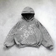 Hooded Printed Hip Hop Y2G Streetwear Sweatshirt – Unisex Pullover Hoodie
