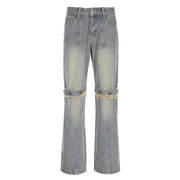 Women’s Y2K Baggy Wide-Leg Jeans – Vintage Washed Streetwear Denim Pants