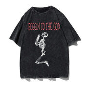 Vintage Wash Unisex T-Shirt – Graphic Streetwear Tee