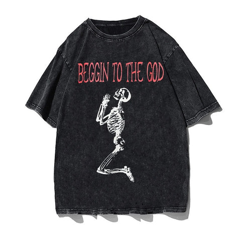 Vintage Wash Unisex T-Shirt – Graphic Streetwear Tee