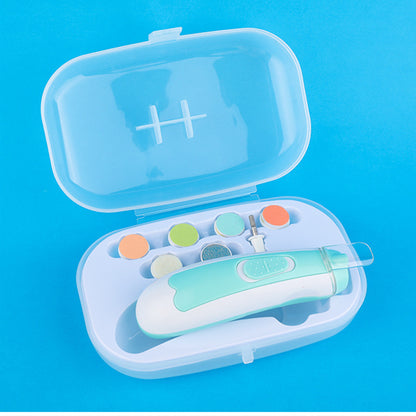 Newborn Nail Clipper Electric Baby Anti-pinch Meat Care Set - Globentra