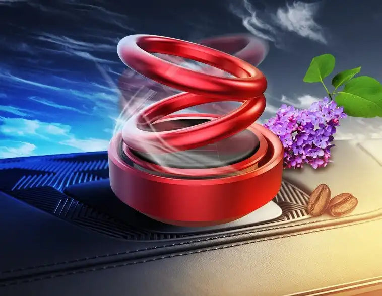 Solar Auto Rotation Car Air Freshener - Globentra