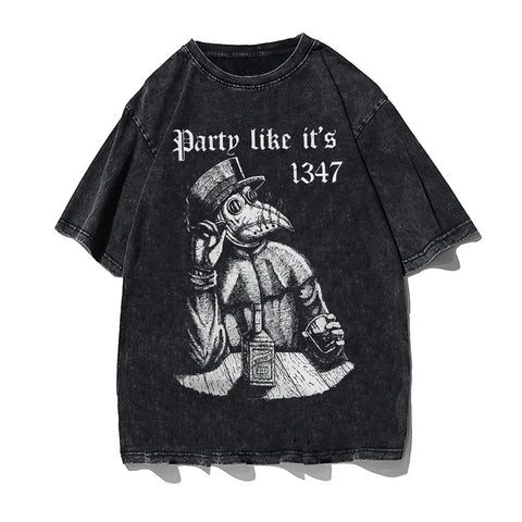 Vintage Wash Unisex T-Shirt – Graphic Streetwear Tee