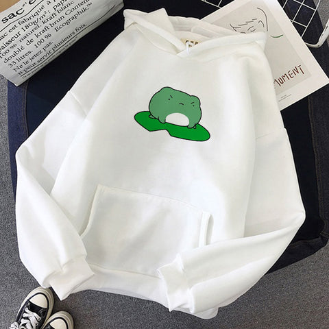 Korean Harajuku Streetwear Sweatshirt – Casual Long Sleeve Top