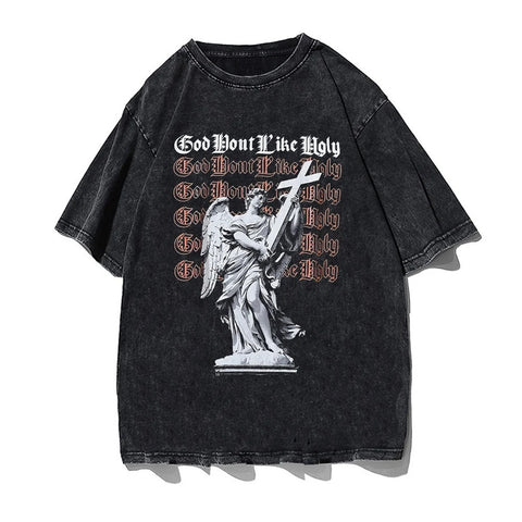 Vintage Wash Unisex T-Shirt – Graphic Streetwear Tee