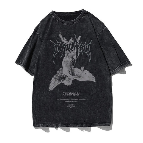 Vintage Wash Unisex T-Shirt – Graphic Streetwear Tee