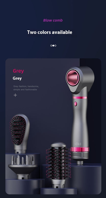 Multi Functional Roll Straight Dual-use Hair Dryer For Hair Styling - Globentra