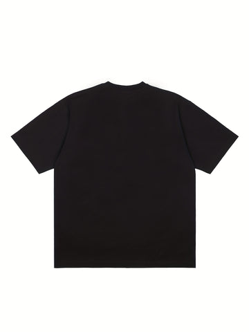 Men’s Creative Pattern T-shirt – Casual Summer Streetwear Round Neck Top