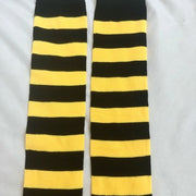 Hot Girl Y2K Stripe Socks – Harajuku Lolita Streetwear Legwear