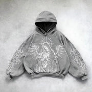 Hooded Printed Hip Hop Y2G Streetwear Sweatshirt – Unisex Pullover Hoodie