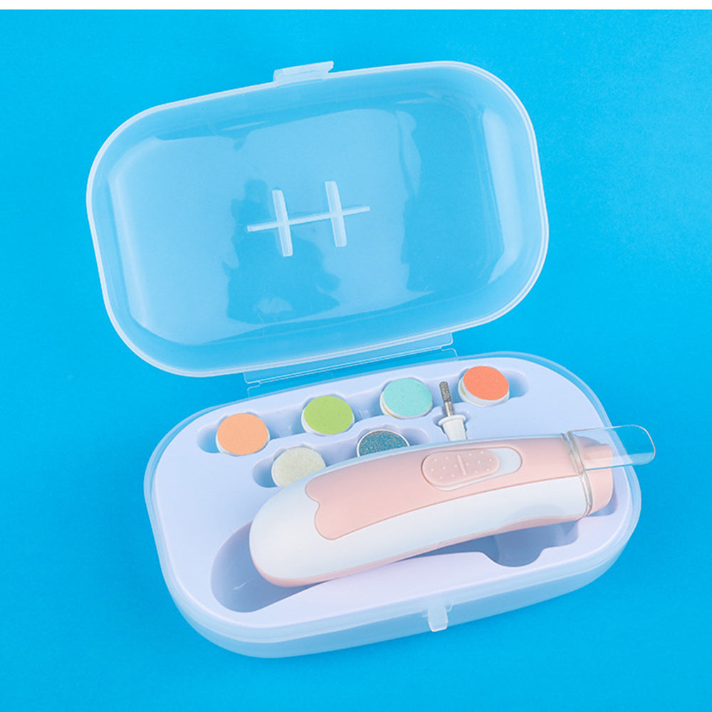 Newborn Nail Clipper Electric Baby Anti-pinch Meat Care Set - Globentra