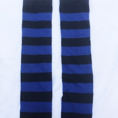 Hot Girl Y2K Stripe Socks – Harajuku Lolita Streetwear Legwear