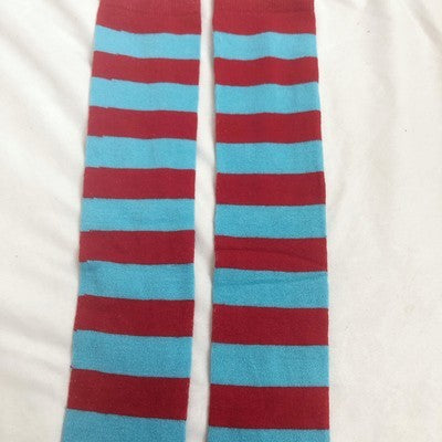 Hot Girl Y2K Stripe Socks – Harajuku Lolita Streetwear Legwear