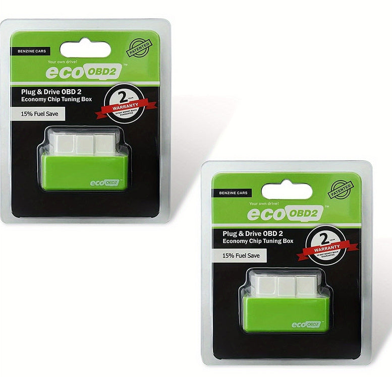 Plug And Play ECOOBD2 Gasoline, Diesel Car Fuel Economy ECO OBD2 Driver - Globentra