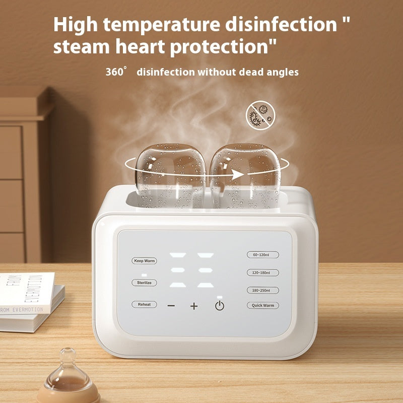 Automatic Double Bottle Milk Warmer Multi-function - Globentra