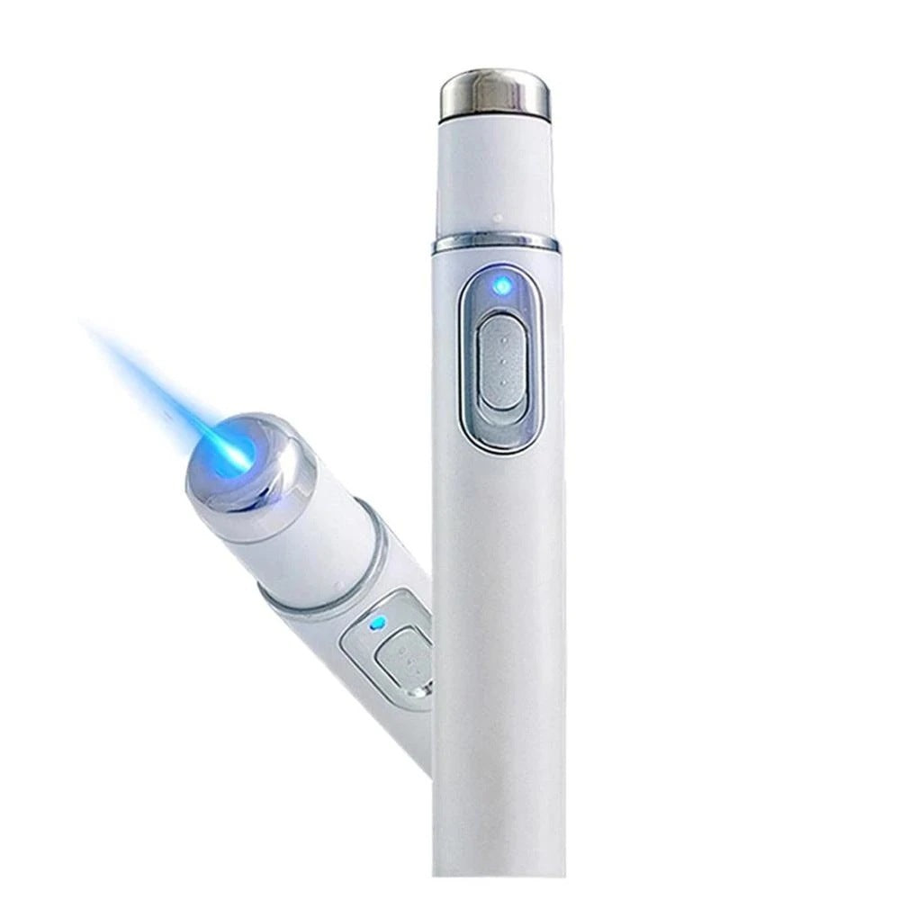 Blue Light Therapy Acne Laser Pen Soft Scar Wrinkle Removal Treatment Device Skin Care Beauty Equipment - Globentra